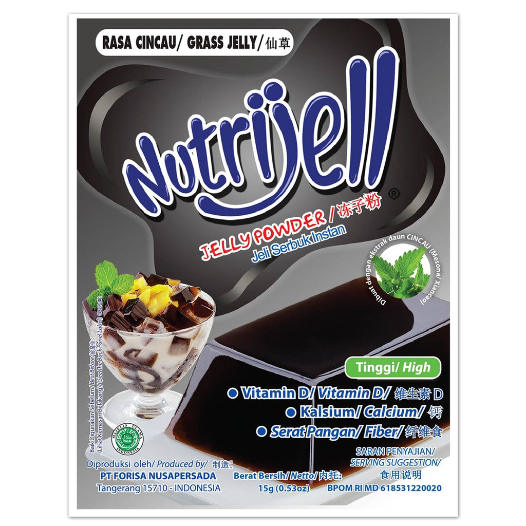 NUTRIJELL Jelly 1 Sachet x 15 gram AVAILABLE ALL VARIAN (SG)