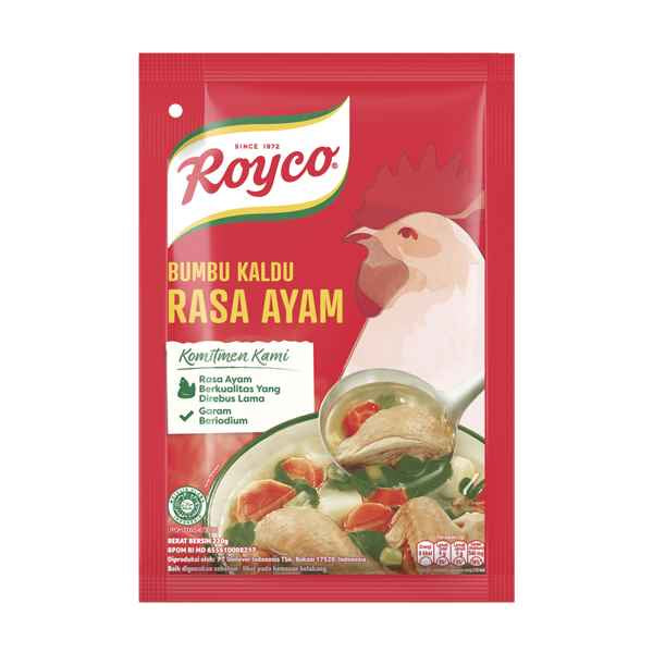 Royco Bumbu Kaldu Sapi / Ayam | Royco Seasoning | Indonesian Seasoning | Beef Seasoning | Chicken Seasoning Sachet 1 x 220gr (SG)