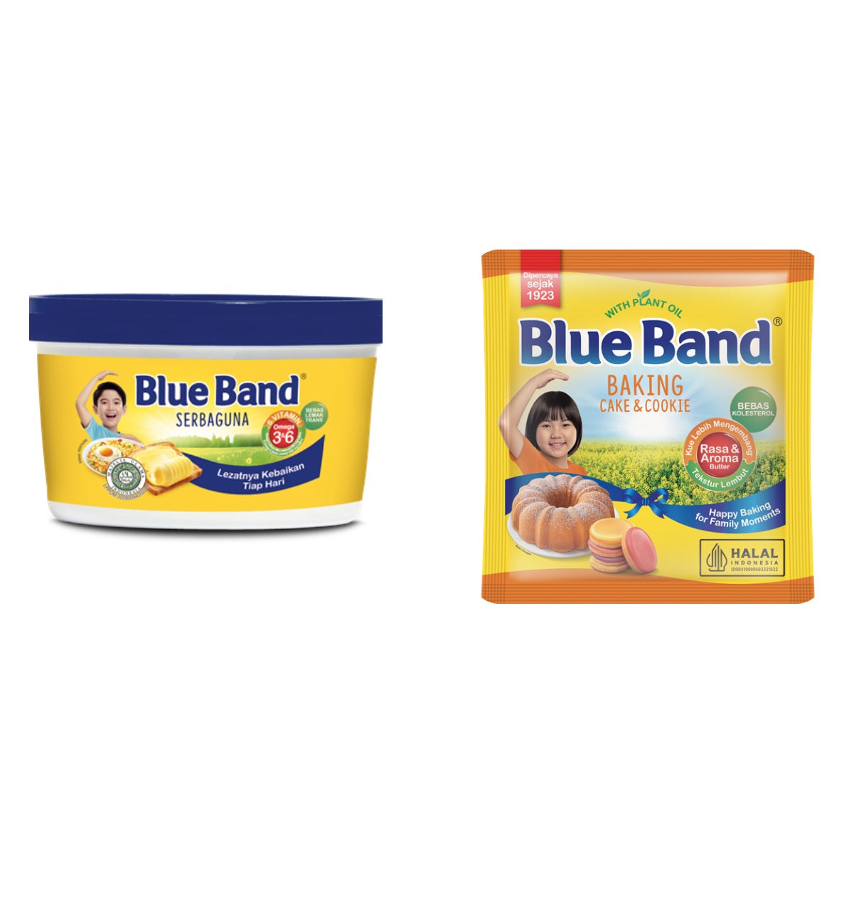 BLUE BAND Margarine atau Mentega (SG)