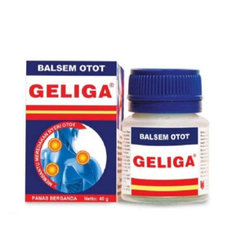 BALSAM OTOT GELIGA 1 pack x 10gr | 20gr | 40gr - Muscular Balm (SG)