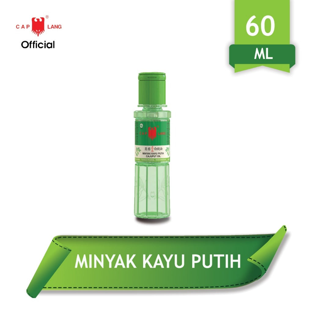 Cap Lang Minyak Kayu Putih 15 mL, 30 mL, 60 mL, 120 mL, 210 mL / Masuk Angin / Pusing / Kembung / Mual / Kayu Putih / Muntah / Pencernaan (SG)