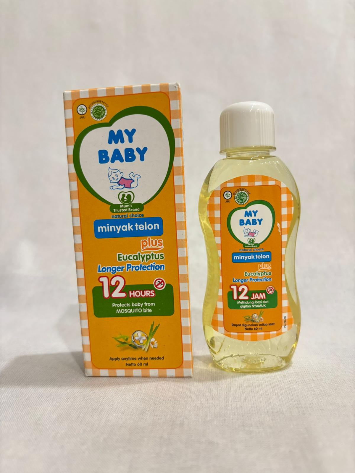SG Bundle 1/3/6 Minyak Telon Oil My Baby Plus Longer Protection 12 Hours mybaby minyaktelon (SG)