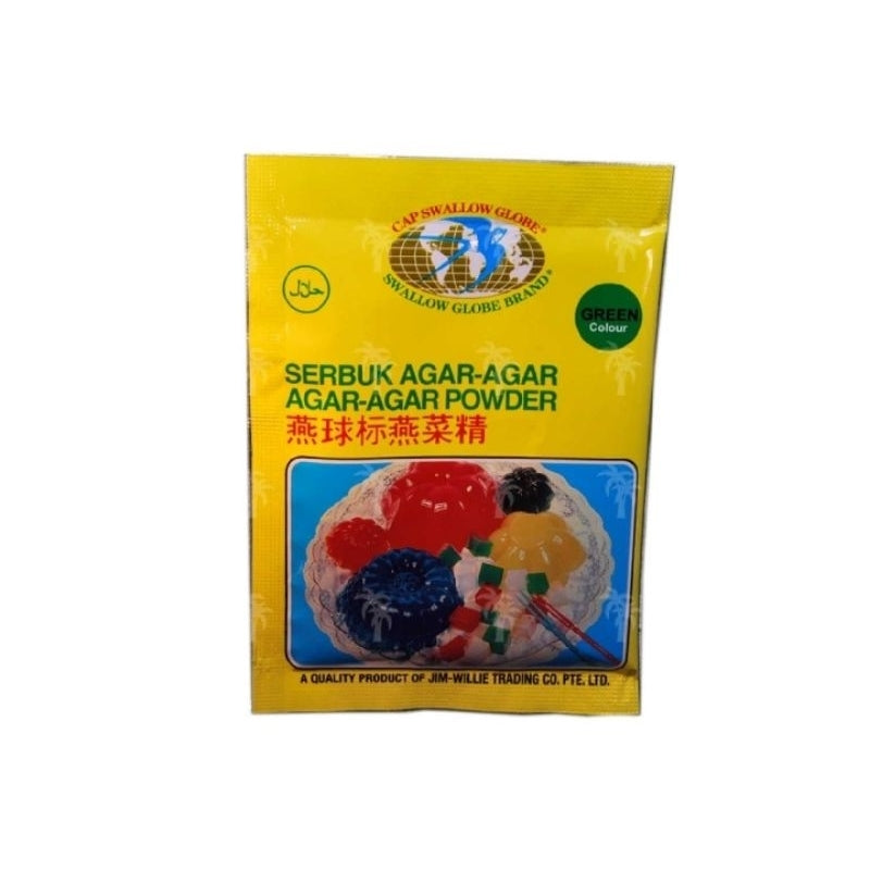 SWALLOW GLOBE Agar-Agar POWDER 1 Sachet x 7 gram (SG)