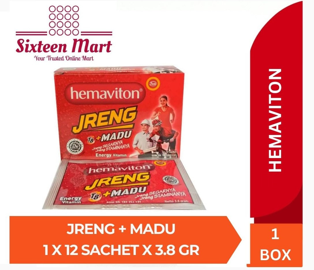 HEMAVITON - 1 box with 12 sachets x 3.8gram (SG)