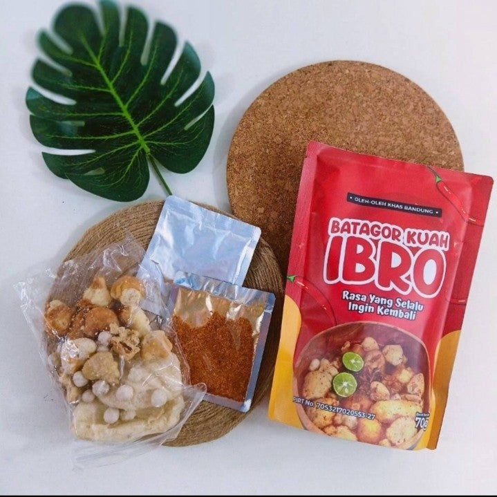 Batagor Kuah Instan Ibro 1 Pack 70gram  (SG)