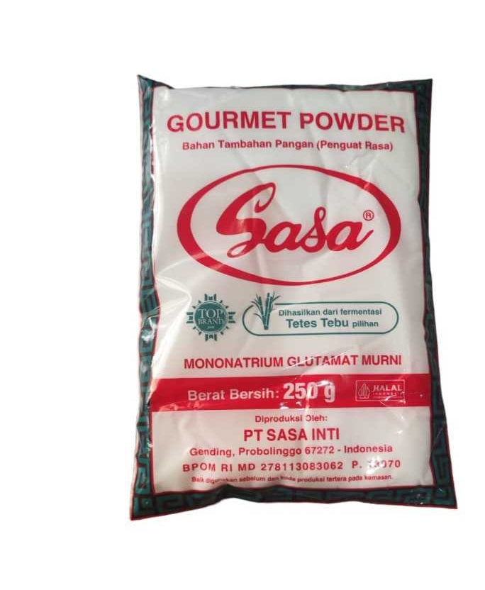 Sasa Micin Vetsin MSG Gourmet  Powder 1 Sachet x 250 gram (SG)