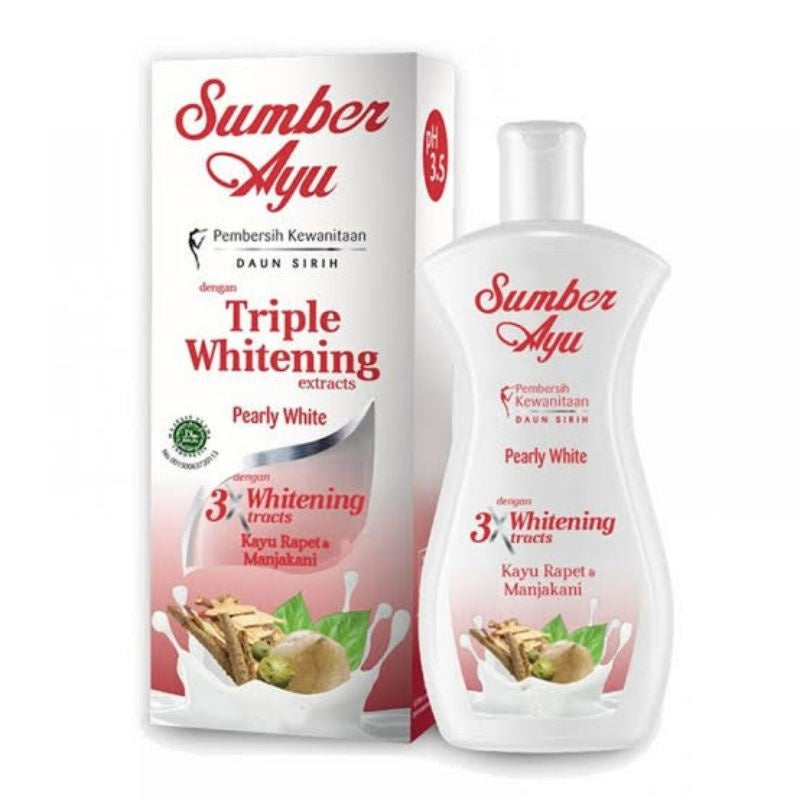 SUMBER AYU (Manjakani Keset | Whitening Clear White | Triple Whitening Pearly White) 50ML / 90ML / 200ML (SG)