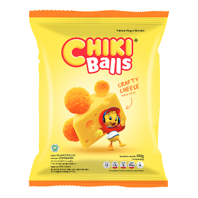 Chiki Balls Cheese Snacks 50g (SG)