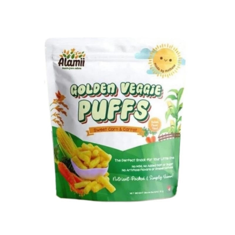 Healthy Snacks Alamii for kids | Alami Puffs | No MSG | No Colouring | No Preservatives (SG)