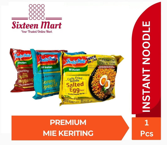 Indomie Instant Noodle PREMIUM MIE KERITING 1 pcs (SG)