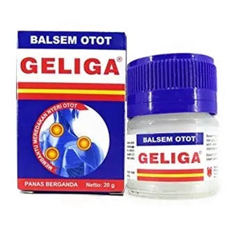 BALSAM OTOT GELIGA 1 pack x 10gr | 20gr | 40gr - Muscular Balm (SG)