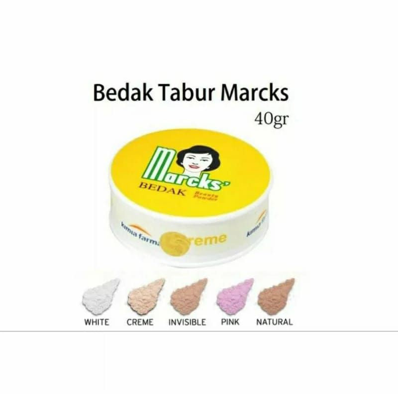 Marcks Powder Beauty Powder Classic 40gr (SG)