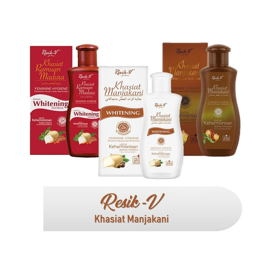 Resik V Khasiat Manjakani Efficacy Feminine Area Cleaner (FEMININE HYGIENE/WHITENING/RAMUAN MADURA) 90ML / 200ML (SG)