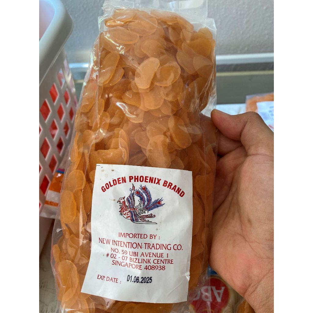 Kerupuk Mentah/Keropok Mentah/RAW CRACKERS President - Golden Phoenix - Cap Tiga Biji Kopi (SG)