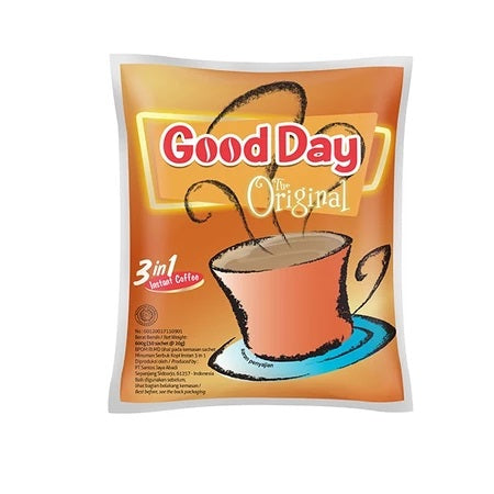 GoodDay Assorted 3 In 1 Instant Coffee 20g x 10 sachets (SG)