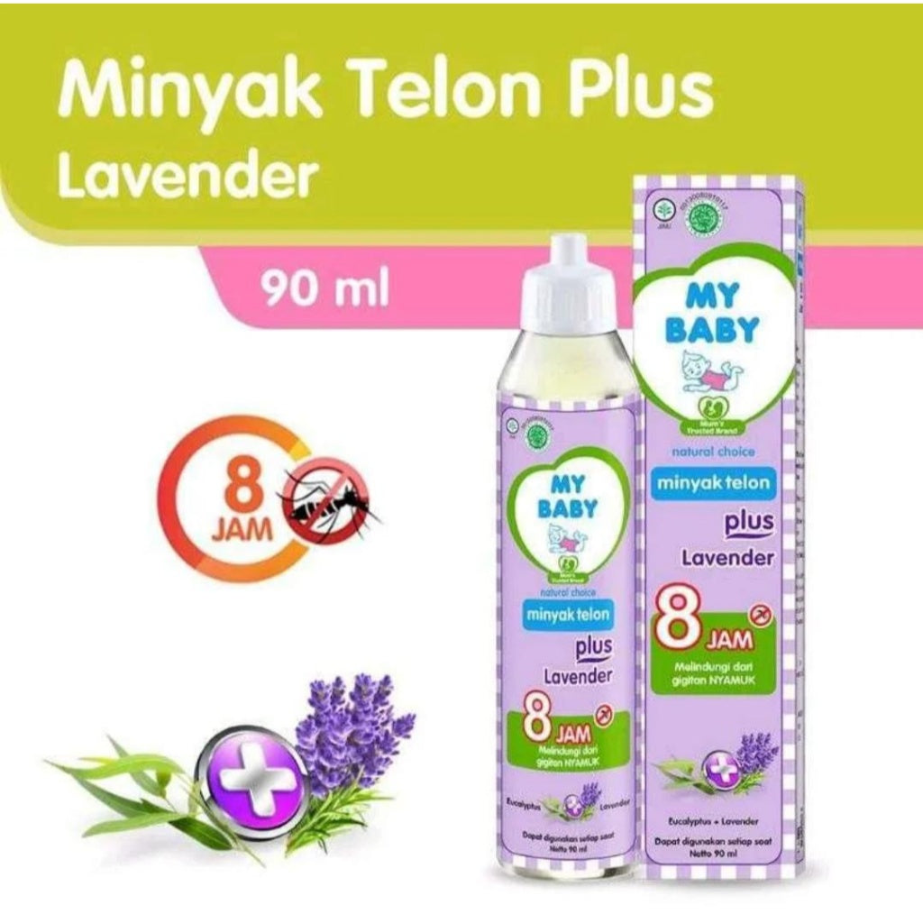My Baby Minyak Telon (Telon Oil) PLUS 8-12 Hours Protection 30 ML 0r 60 ML or 90 ML or 150 ML mybaby minyaktelon (SG)