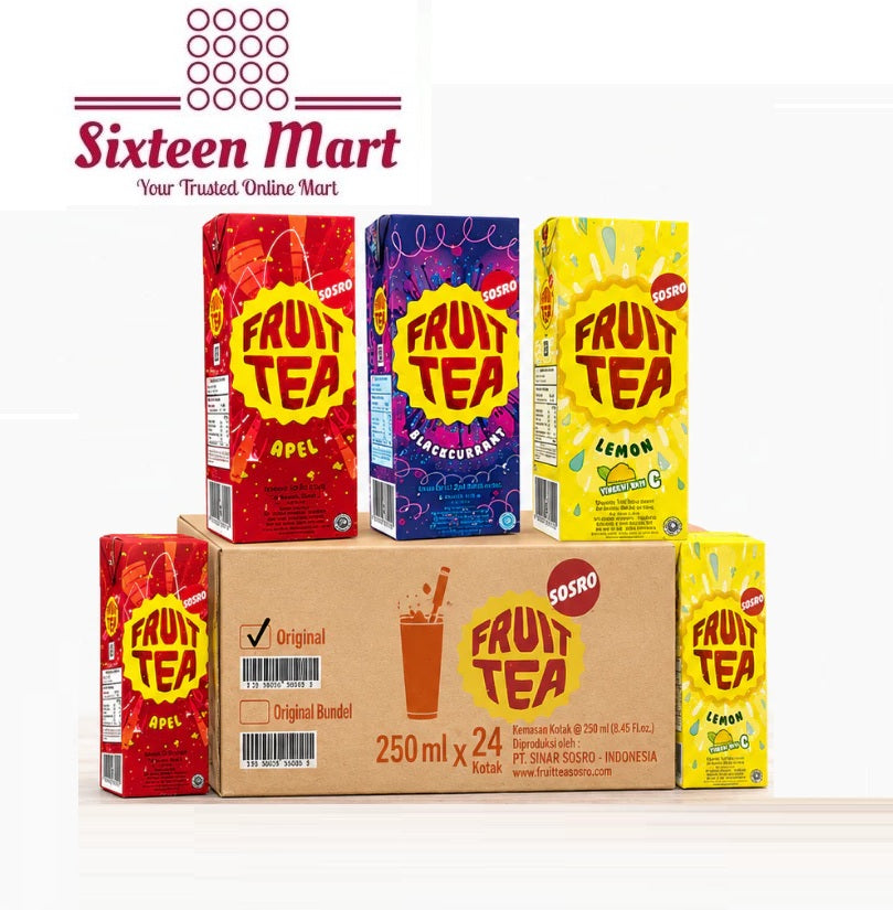 FRUIT TEA TETRA PACK CTN 24PCS X 250ML (SG)