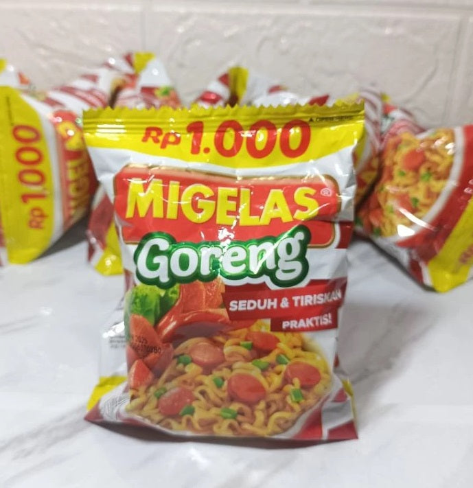 MIE MI GELAS 30g (1 Light Contents 10pcs) So Yummy migelas (SG)