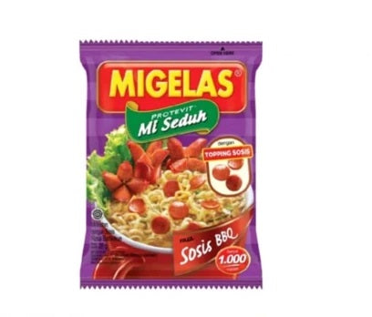 MIE MI GELAS 30g (1 Light Contents 10pcs) So Yummy migelas (SG)
