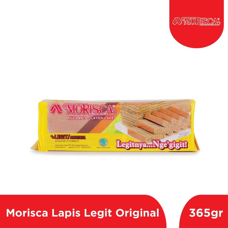 Layer Cake Kue Lapis MORISCA Indonesia Kuih Lapis Kek Lapis HALAL (SG)