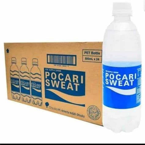 BUNDLE 1 CTN Contain 24 PCS POCARI SWEAT Isotonic Drink Bottle 500 ML (SG)