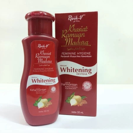 Resik V Khasiat Manjakani Efficacy Feminine Area Cleaner (FEMININE HYGIENE/WHITENING/RAMUAN MADURA) 90ML / 200ML (SG)
