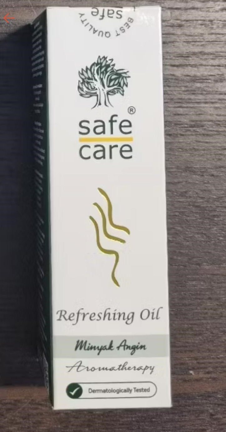 Safecare Minyak Angin safe care minyakangin Aromatherapy Roll On 5ML OR 10ML (SG)