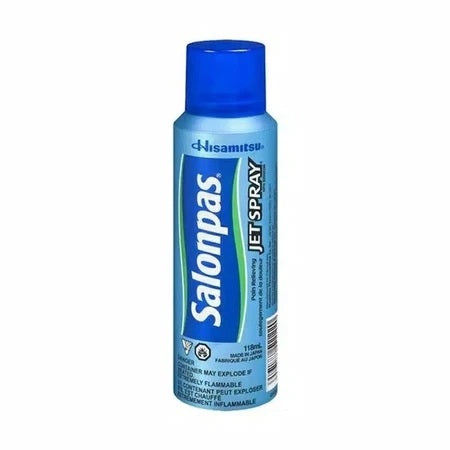 Salonpas Jet Spray pereda nyeri otot dan sendi 60ML & 118ML (SG)