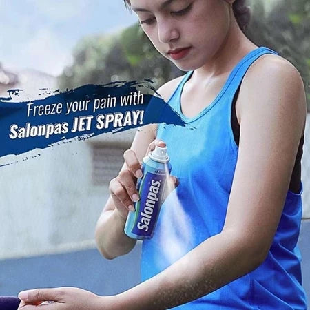 Salonpas Jet Spray pereda nyeri otot dan sendi 60ML & 118ML (SG)