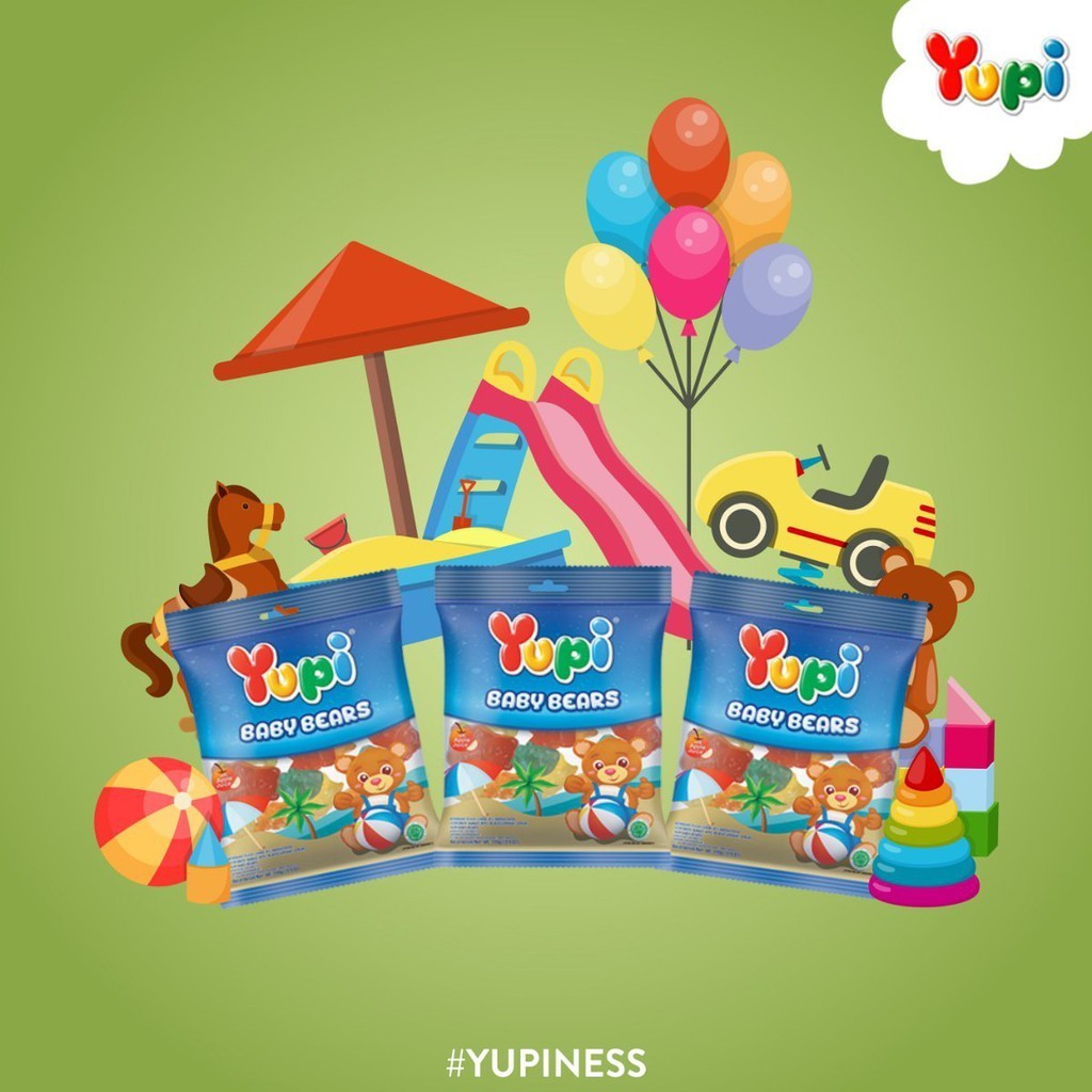 YUPI Yuppi Gummy Candy Jelly Permen Bundle per Box All Best Flavour (SG)