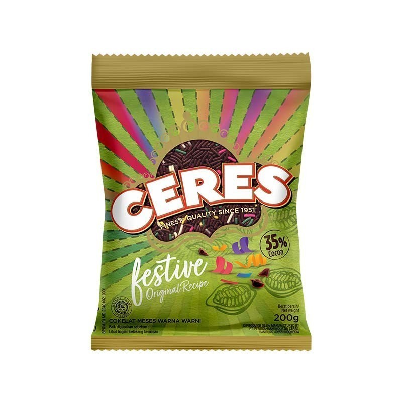Ceres Meises Classic or Milk or Festive 1 Sachet x 200 gram (SG)
