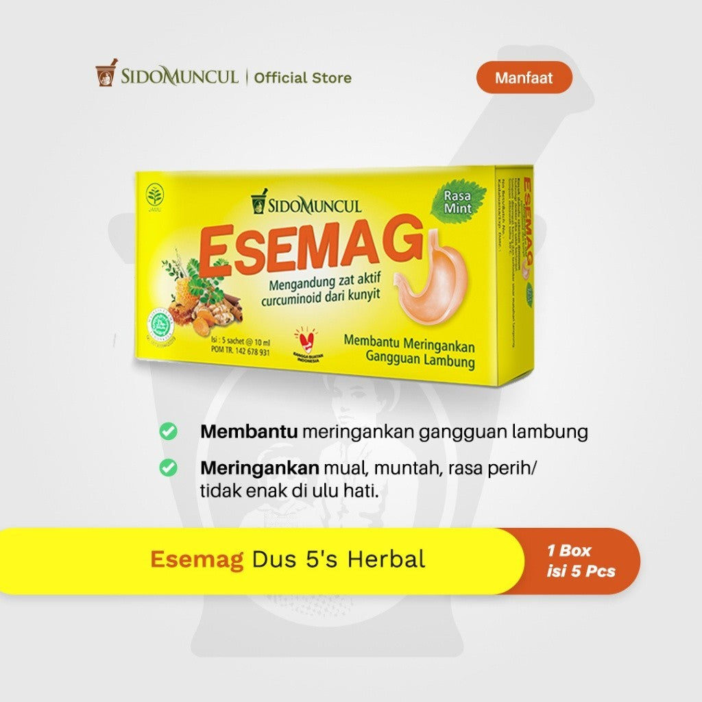 Esemag Cair - Sido Muncul - Sakit Perut Lambung Maag Perih (SG)