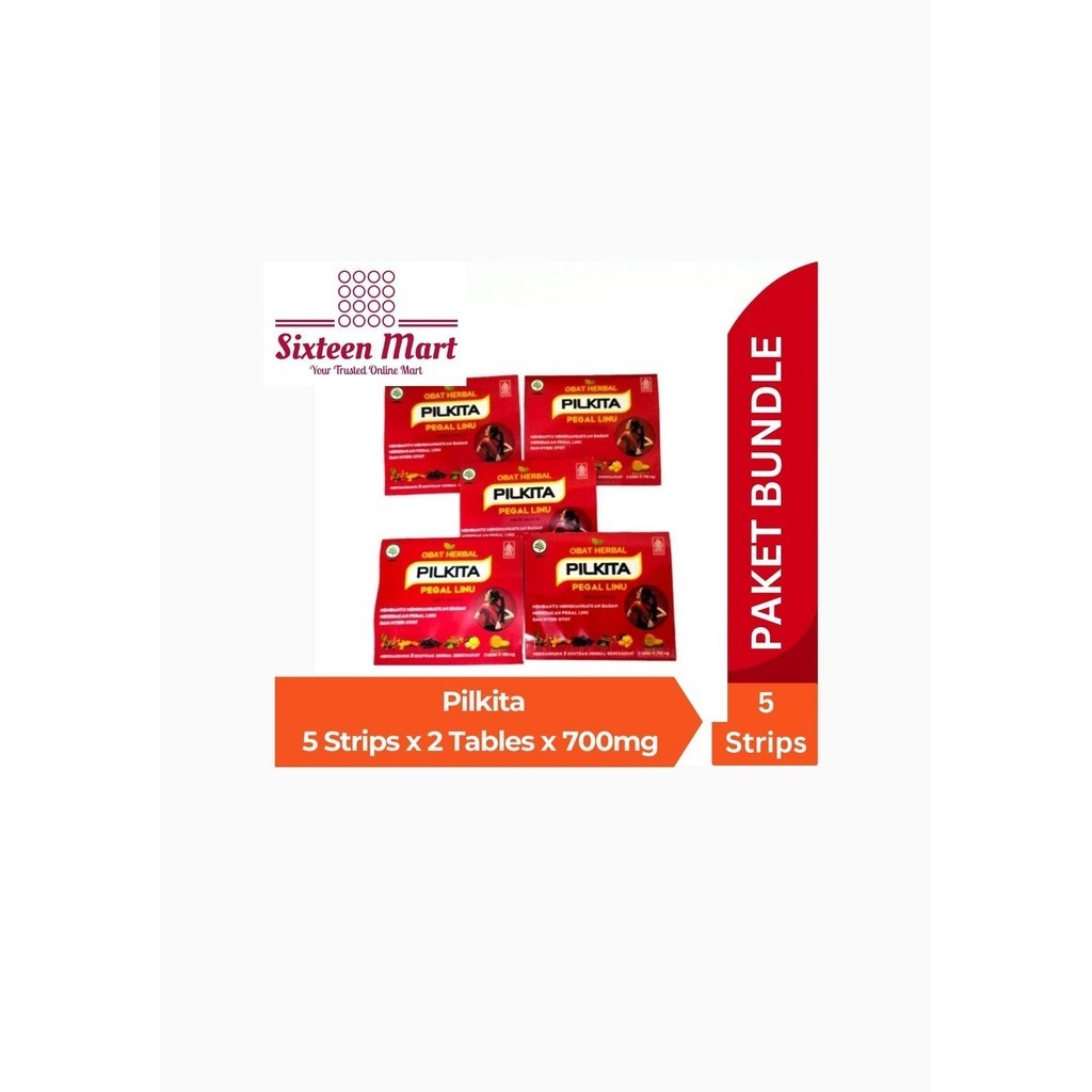 PILKITA 10 TABLET - Herbal Pegal Linu Nyeri Otot (SG)