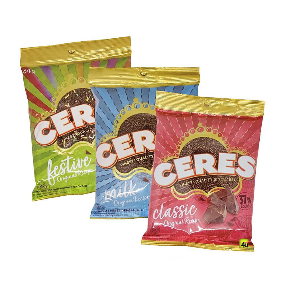 Ceres Meises Classic or Milk or Festive 1 Sachet x 200 gram (SG)