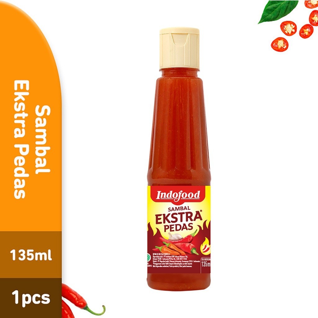 Indofood Chili Sambal Botol 130ml or 270ml (SG)