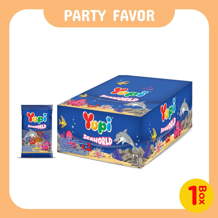 YUPI Yuppi Gummy Candy Jelly Permen Bundle per Box All Best Flavour (SG)
