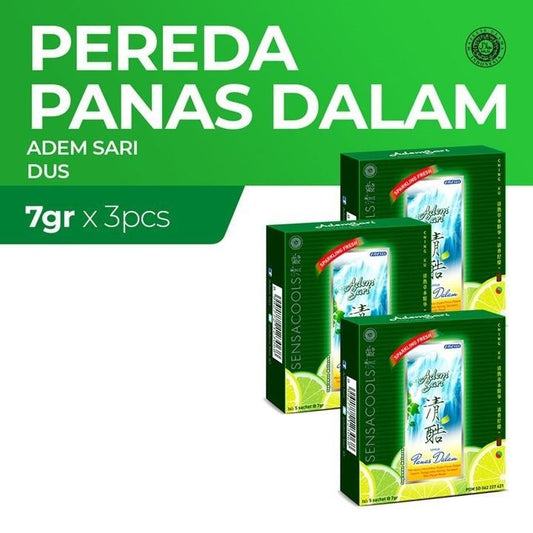 Adem Sari BUNDLE of 3 packs x 5 sachets x 7gram (SG)