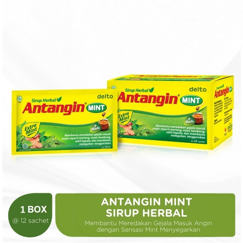 Antangin 1 box 12 x 15ml per box -  Mengatasi Masuk Angin (SG)