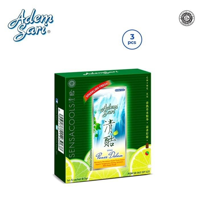 Adem Sari BUNDLE of 3 packs x 5 sachets x 7gram (SG)