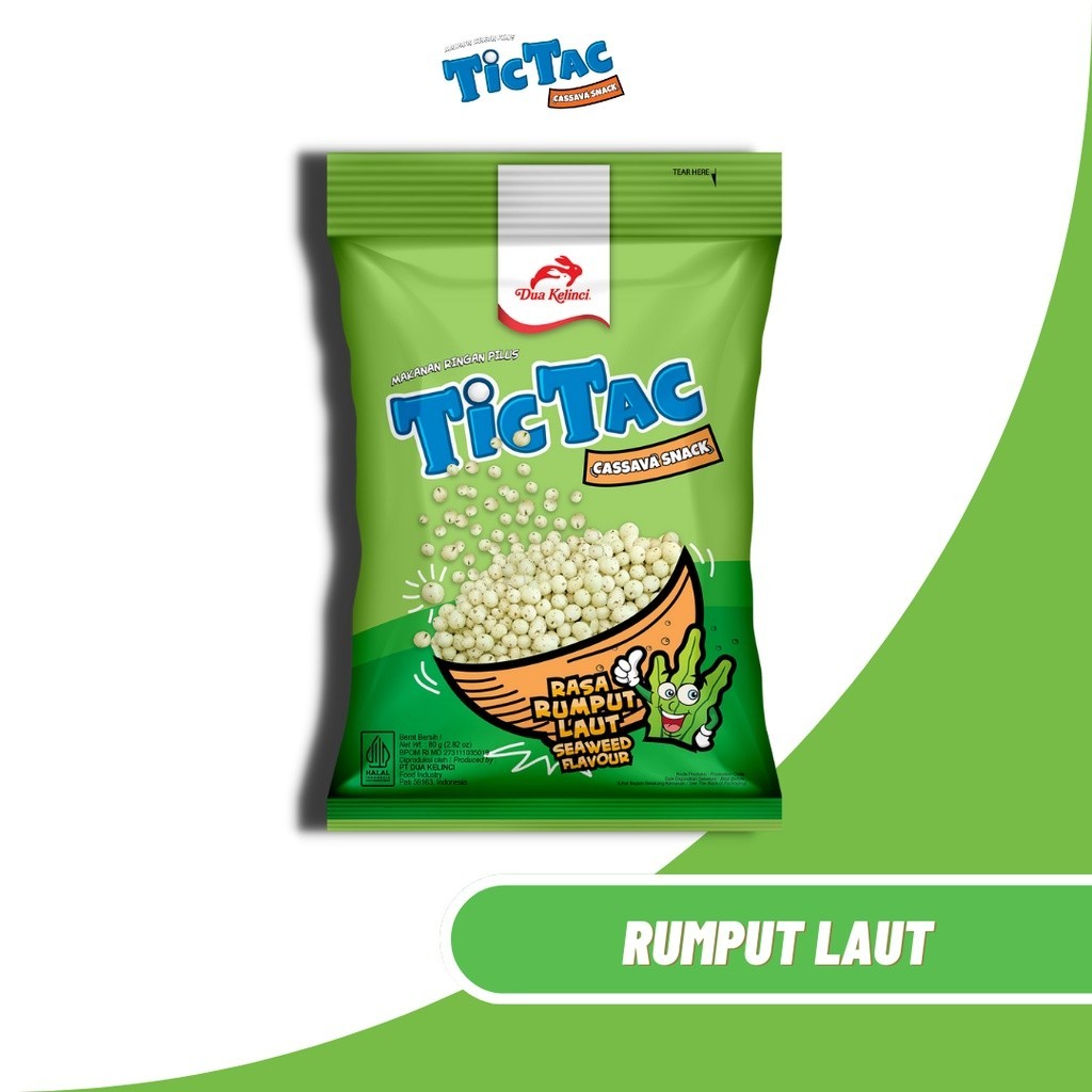 Dua Kelinci Tic Tac All Flavours 1 pack x 80gram HALAL  (SG)