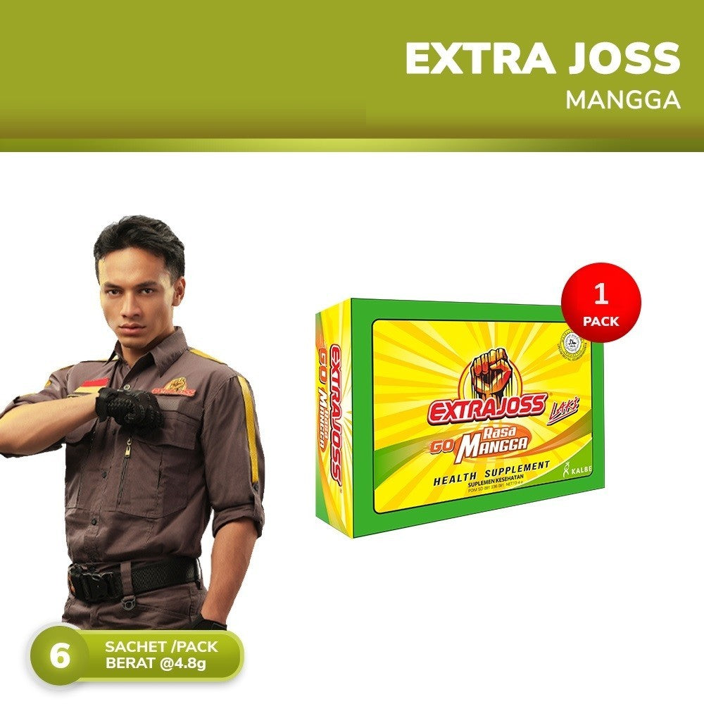 Extra Joss - box with 6 sachets or 12 sachets x 4gram (SG)