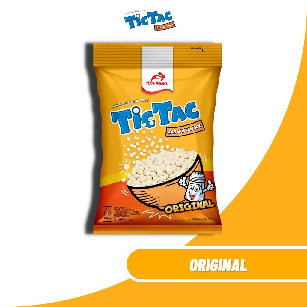 Dua Kelinci Tic Tac All Flavours 1 pack x 80gram HALAL  (SG)