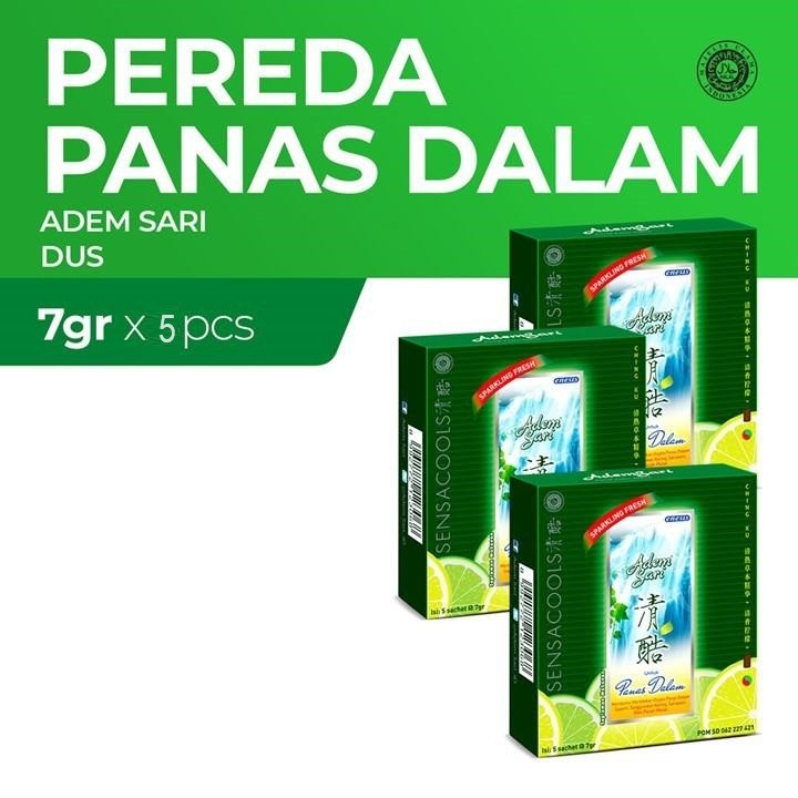 Adem Sari 1 box with 5 sachets x 7gram (SG)