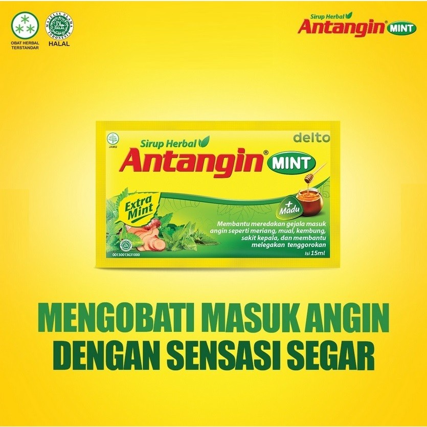 Antangin 1 box 12 x 15ml per box -  Mengatasi Masuk Angin (SG)
