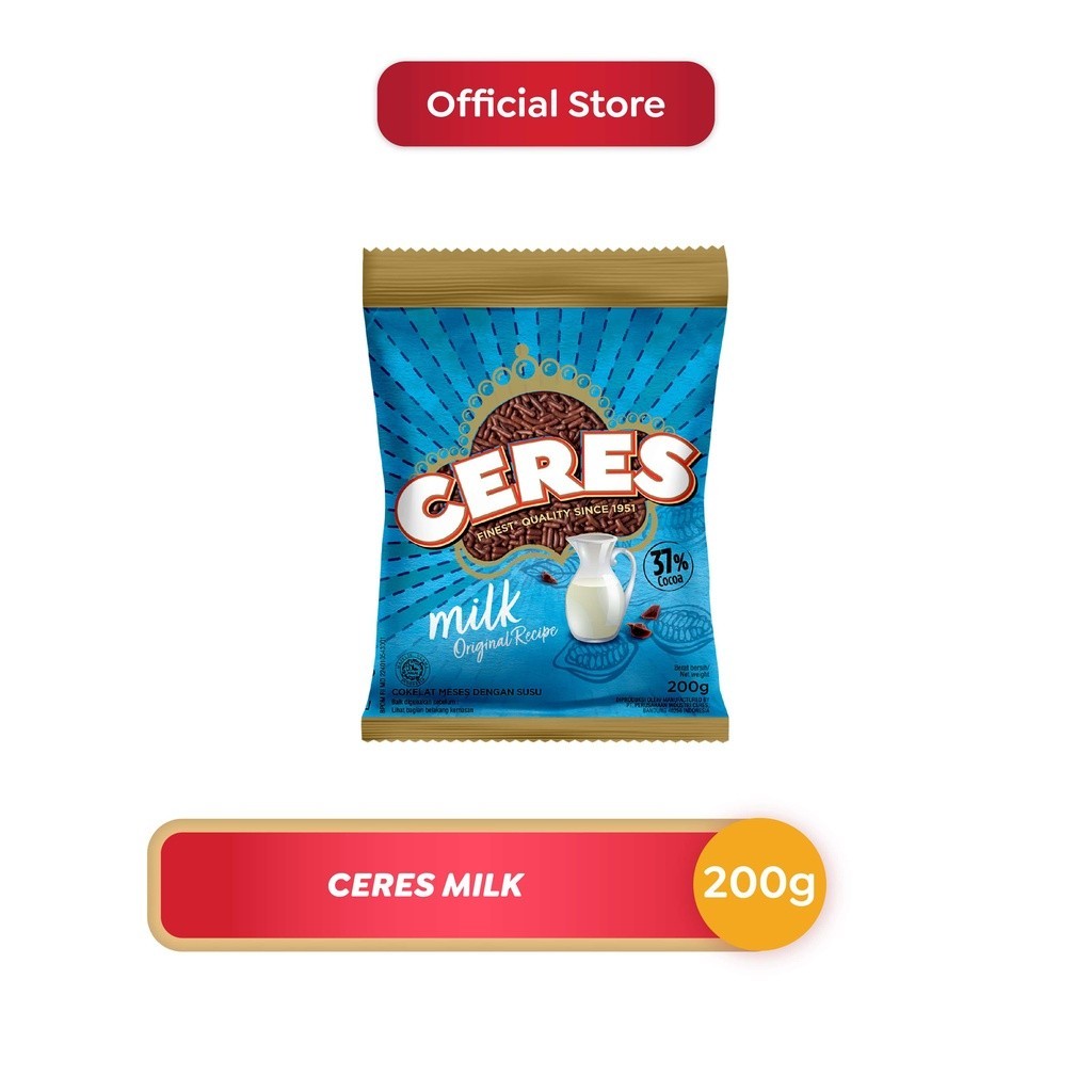 Ceres Meises Classic or Milk or Festive 1 Sachet x 200 gram (SG)