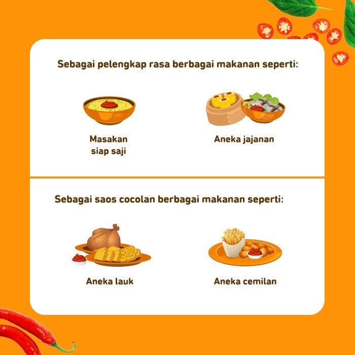 Indofood Chili Sambal Botol 130ml or 270ml (SG)