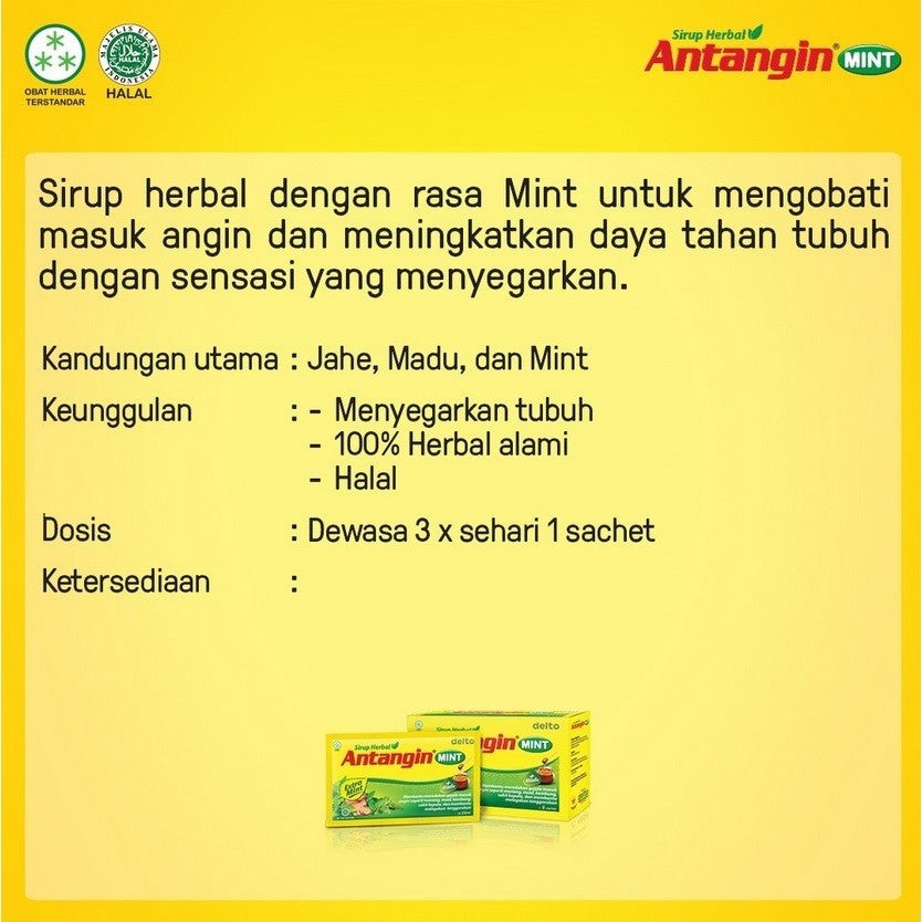 Antangin 1 box 12 x 15ml per box -  Mengatasi Masuk Angin (SG)