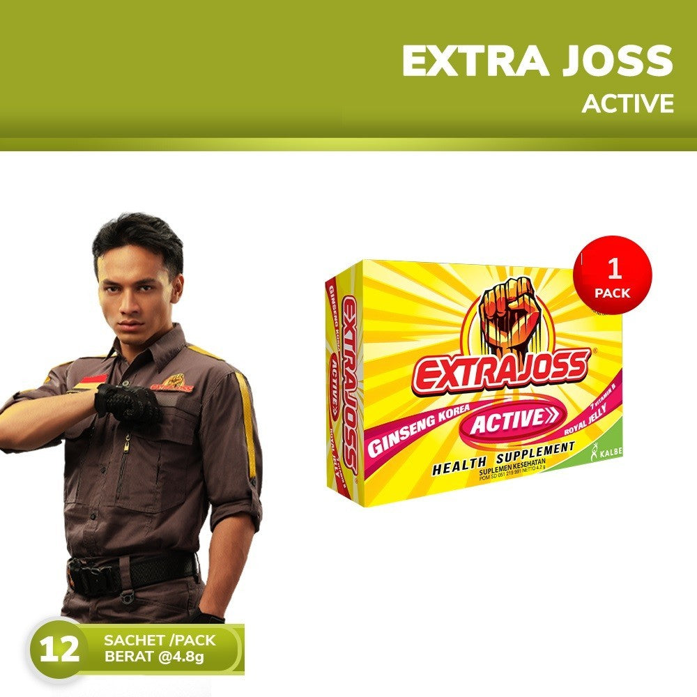 Extra Joss - box with 6 sachets or 12 sachets x 4gram (SG)