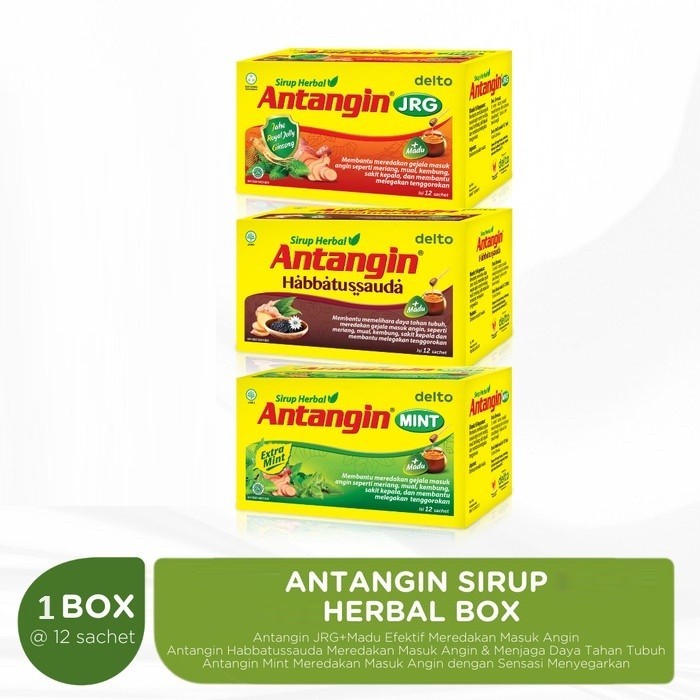 Antangin 1 box 12 x 15ml per box -  Mengatasi Masuk Angin (SG)