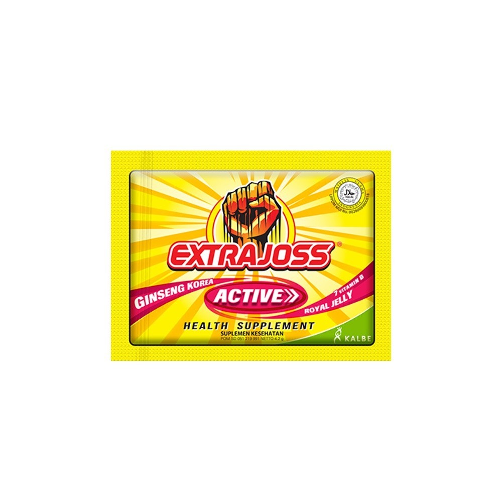 Extra Joss - box with 6 sachets or 12 sachets x 4gram (SG)